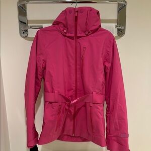 Women's Pink Hooded Jacket